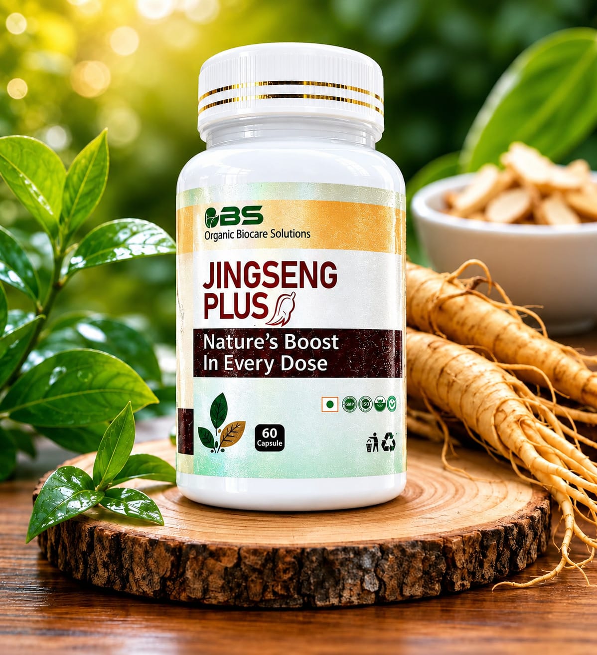 Full Size Jinseng Plus Bottle View
